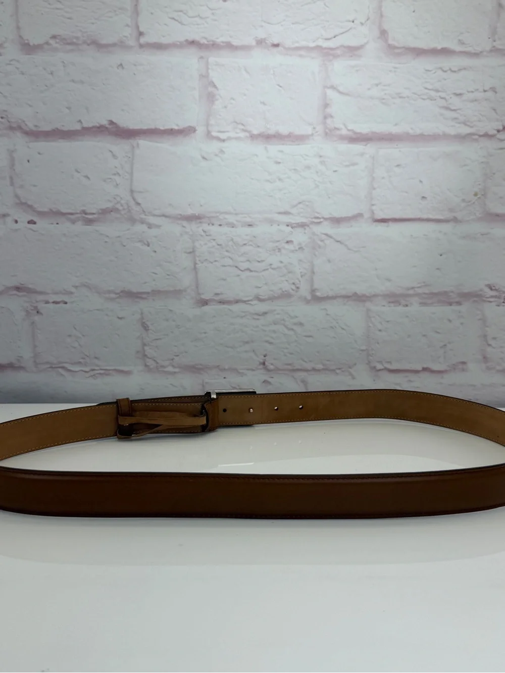 Gucci Mens Leather Trademark Logo Belt 295337 110/44”